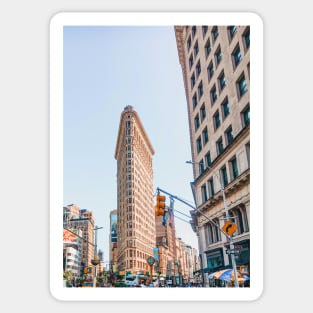 Flatiron Building in New York City - Travel Photography Sticker